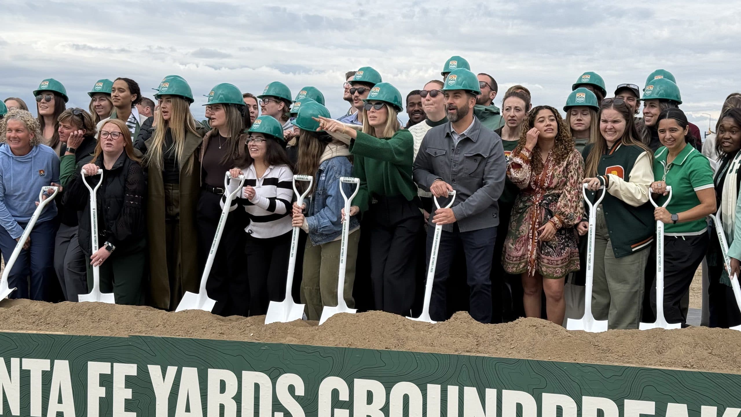 Summit FC breaks ground on 13,000-seat stadium at Santa Fe Yards south of downtown Denver